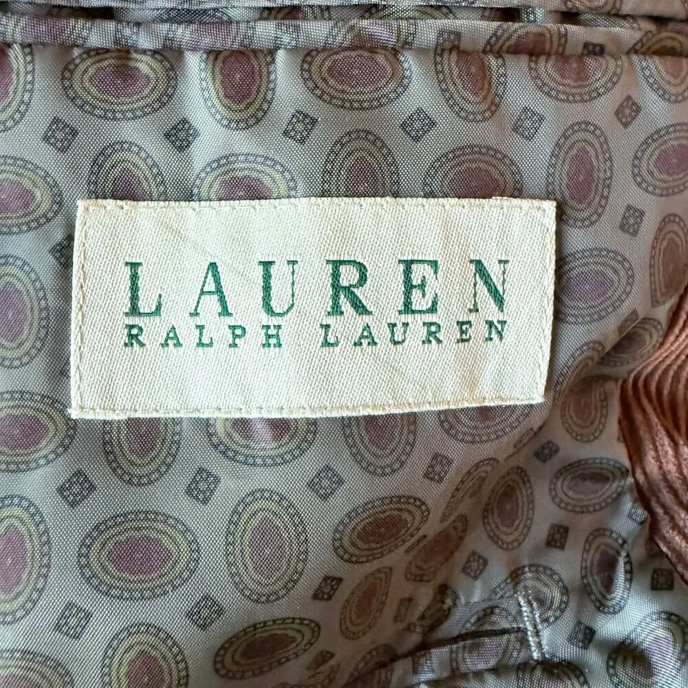 Lauren Ralph Lauren Mens Corduroy Sports Jacket Blazer Schoolboy Elbow Patch 42R